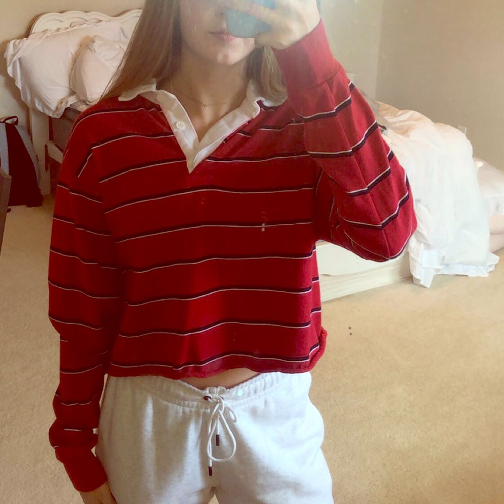 Brandy Melville cropped long sleeve